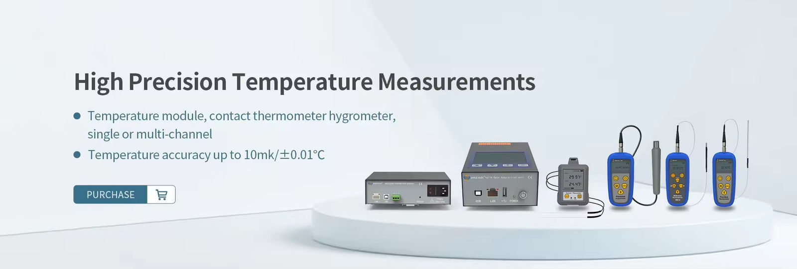 Medidor de temperatura de un solo canal