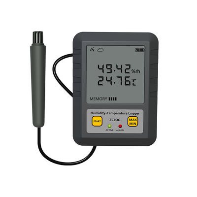 Registrador de datos de pantalla LCD de alta precisión con soporte ODM para temperatura y humedad