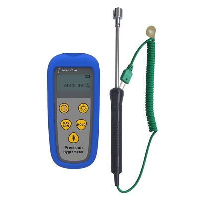 Termómetro de termopares industriales de mano -40 150C Alcance de medición 206g Proba excluida