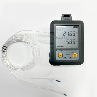 Termómetro digital de doble canal de alta temperatura tipo K-270-1372 para el sector industrial