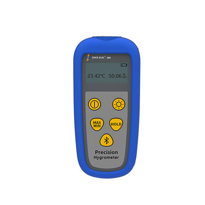 Pantalla LCD Hidrómetro digital de punto de rocío de bombilla seca y húmeda con sensor