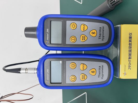142*61*28mm LCD de alta precisión Medidor digital de temperatura y humedad en el interior Higrómetro termómetro