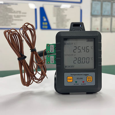 Display LCD digital grabador en tiempo real para el registro preciso de datos de temperatura y humedad