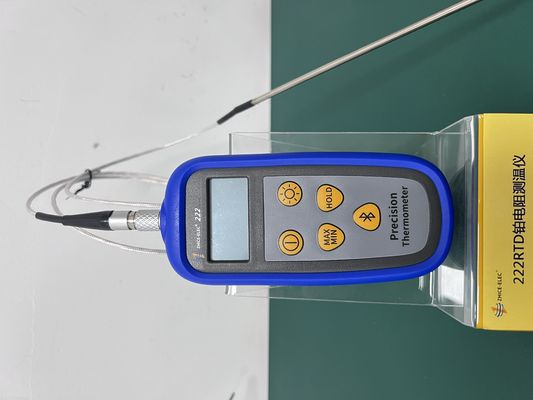 Temperatura alta -200-660 grados C termómetros RTD de un solo canal para el sector industrial