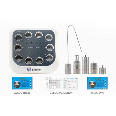 Logger de datos inalámbricos industriales de acero inoxidable para monitoreo de temperatura y presión