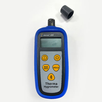 Higrómetro electrónico LCD digital con soporte OEM para control de temperatura y humedad
