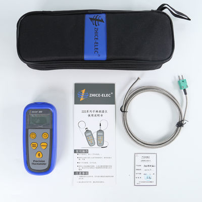 Conviente termómetro de termopares de tipo T portátil con sensor