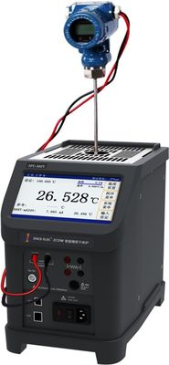 OEM soportado portátil 33-350 grados pantalla táctil medidor de temperatura calibración de baño calibrador de bloque de pozo seco