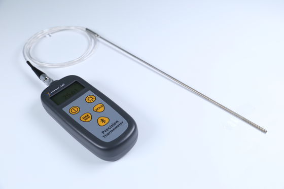 Medición de la temperatura con pantallas LCD RTD PT100 Termómetros de resistencia de platino