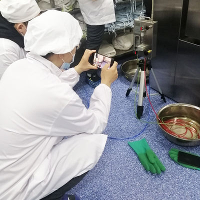 Dispositivo de ensayo de gases no condensables para el kit manual avanzado de ensayo de vapor puro y limpio