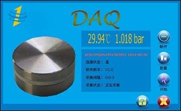 Termómetro inalámbrico de acero inoxidable para el seguimiento de temperatura y humedad en autoclave