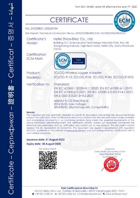 ZCLOG DAQ Industria farmacéutica alimentaria Pruebas de calor distribuidas Registro de datos inalámbrico de temperatura y humedad