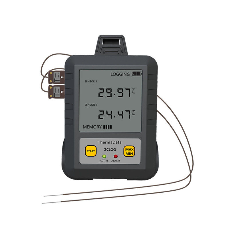 97*72*31mm GRAY Registro de datos de temperatura y humedad Wifi -40-100 C grado 0-100%RH