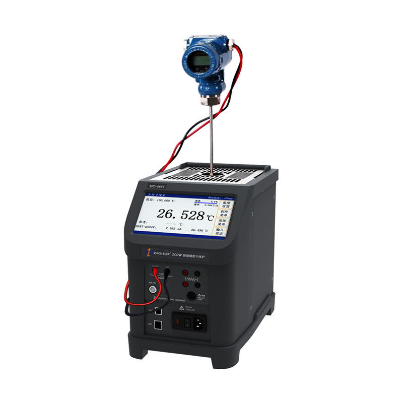 Calibrador de bloque de pozo seco de calibración de campo de baño de temperatura compatible con OEM -40-150 grados C